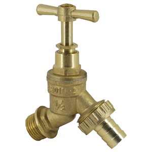 KPHUB1/2 - KeyPlumb - Standard Hose Union Bibcock - 1/2&quot; (WRAS)