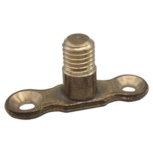 MRBP - Back Plates for Munsen Rings - Male - Brass