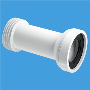 97-107mm Inlet Straight Adjustable Length Rigid WC Connector

97-107mm Inlet suits all pan spigots

Adjustable Length

Complies with BS 5627:1984 and DIN 1389-2

Manufactured in Polypropylene