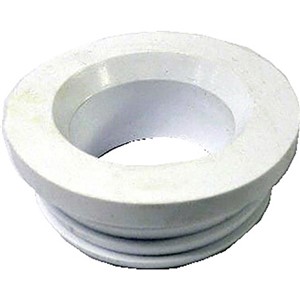 370221 - FWH100 - PVC White Rubber Internal WC Cone