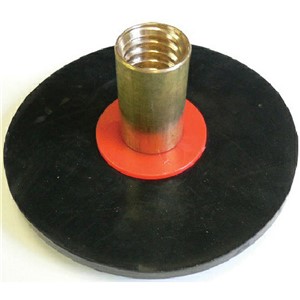 R4P - Universal Drain Rod Rubber Plunger - 4&quot;