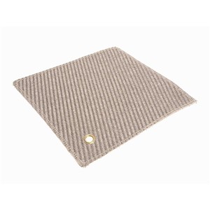 This heat pad resists temperatures up to 600 degrees Celsius &#226;€&#162; Made from woven glass fabric (professional quality)&#226;€&#162; Does not present any of the hazards associated with asbestos material