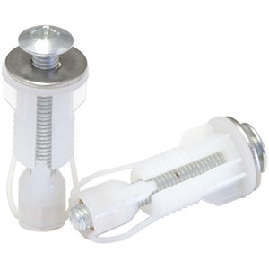 Replacement Toilet Seat Bolts - Top Fix - 1 pair