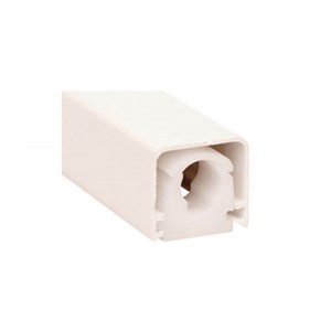 Our Single Pipe Cover is manufactured in extruded white uPVC, using quality grade material rated to a UL94 V0 flame spread rating. It is also resistant to both mild acids and alkalis.