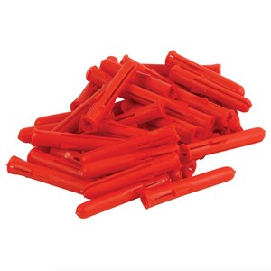 P2/100 - Talon - Fixing Plugs - Red - 100 Pack