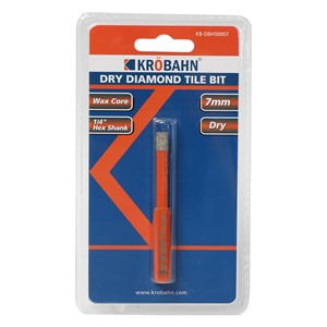 KB-DBHS0007 - Krobahn - Dry Diamond Tile Bit - 7mm