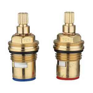 KPGLANDTC1 - KeyPlumb TC1 Ceramic Cartridge - 1/2&quot; - H/C Pair