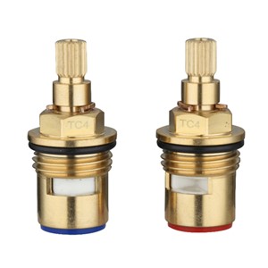 KPGLANDTC4 - KeyPlumb TC4 Ceramic Cartridge - 1/2&quot; - H/C Pair