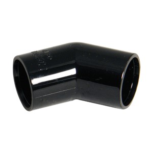 431312 FLOPLAST OS12 21.5mm BLACK O/F 135* BEND