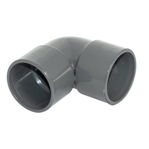 WS10G - FloPlast - 90* Bend ABS Solvent - Grey - 32mm