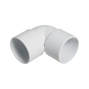 WS10W - FloPlast - 90* Bend ABS Solvent - White - 32mm