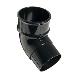 RB2B - FloPlast - Offset Bend 112.5* - Black - 68mm