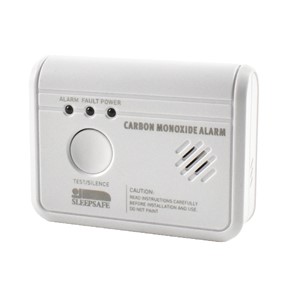 SleepSafe COA10 is an easy to use and reliable self-contained carbon monoxide alarm. An essential product in all domestic environments such as homes, caravans and boats. The unit comes with a ten year warranty and has a built-in battery.

Should be installed by a competent person and is designed to protect individuals from the acute effects of carbon monoxide exposure. It will not fully safeguard individuals with specific medical conditions, however, if in doubt it is imperative that a medical practitioner is consulted.

Ideal for social and council housing requirements.

Certified to EN50291-1:2010 and EN50291-2:2010

85dB audible alarm

LED indicator for normal, alarm &amp; fault mode

10 Year sealed-for-life battery

10 Year warranty

3 visual LED readout

Low battery warning

End of detector life warning

Test / silence function

Alarm memory function