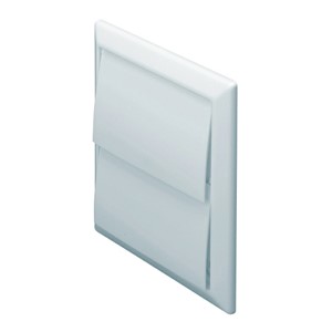 VKC243W Gravity Louvre Wall Terminal - White